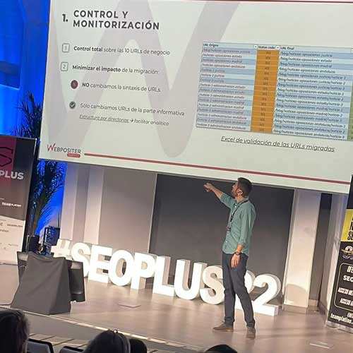 Ponente en SEOPlus 2022